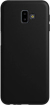 Луксозен силиконов гръб ТПУ ултра тънък МАТ за Samsung Galaxy J6 Plus 2018 J610F черен